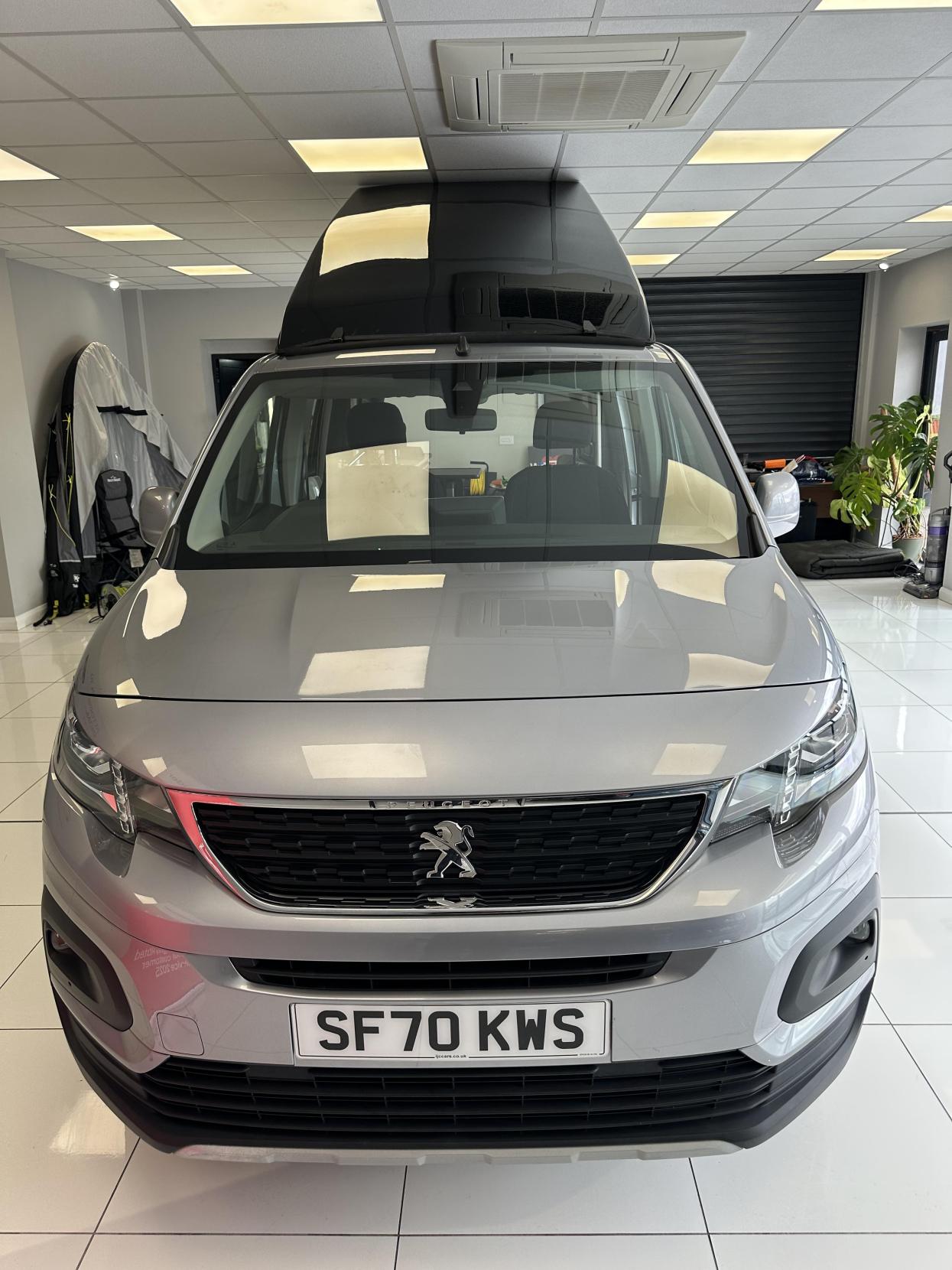Peugeot Rifter MICRO CAMPER, JUST 3,683 MILES! POP TOP, SIDE BED! *STUNNING NEW COLOUR INTERIOR*