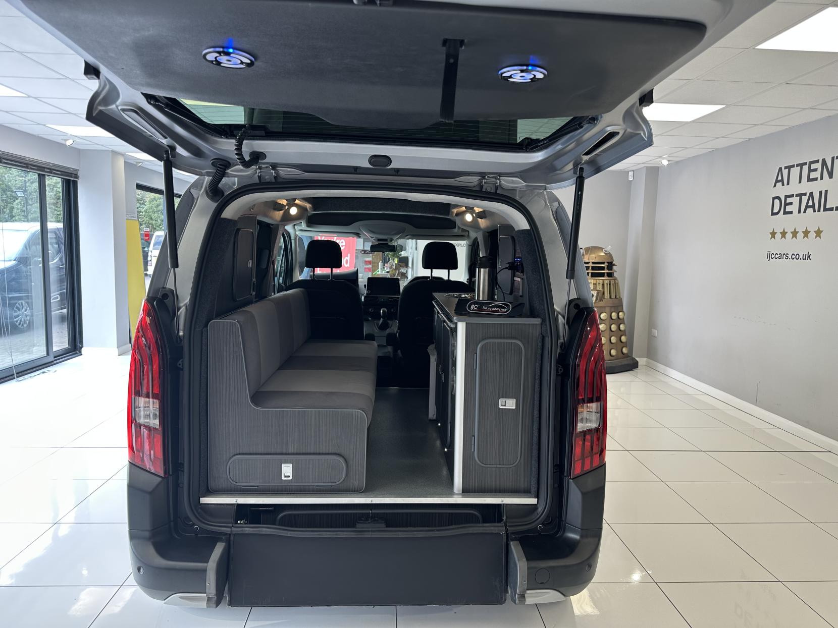 Peugeot Rifter MICRO CAMPER, JUST 3,683 MILES! POP TOP, SIDE BED! *STUNNING NEW COLOUR INTERIOR*