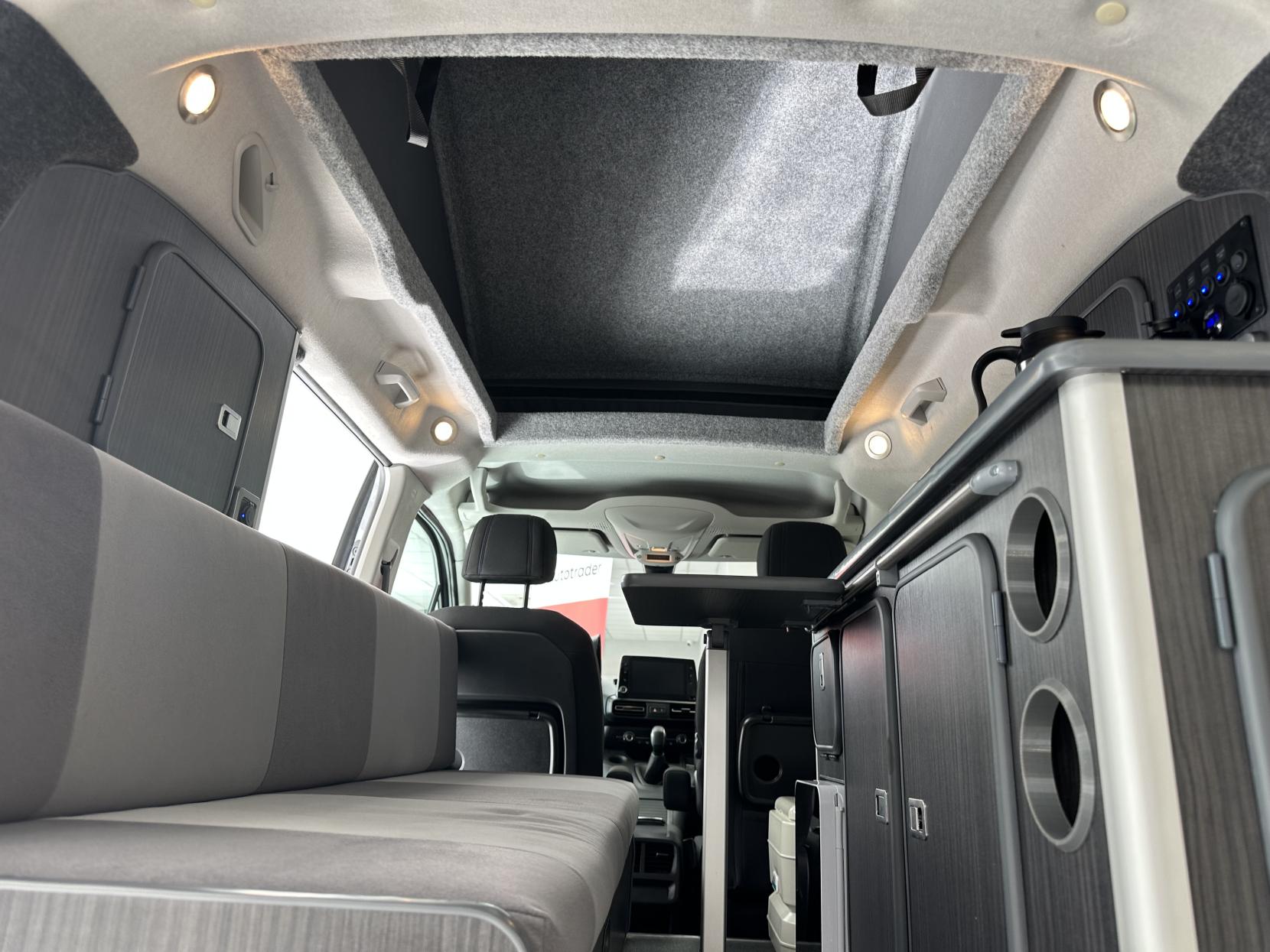 Peugeot Rifter MICRO CAMPER, JUST 3,683 MILES! POP TOP, SIDE BED! *STUNNING NEW COLOUR INTERIOR*