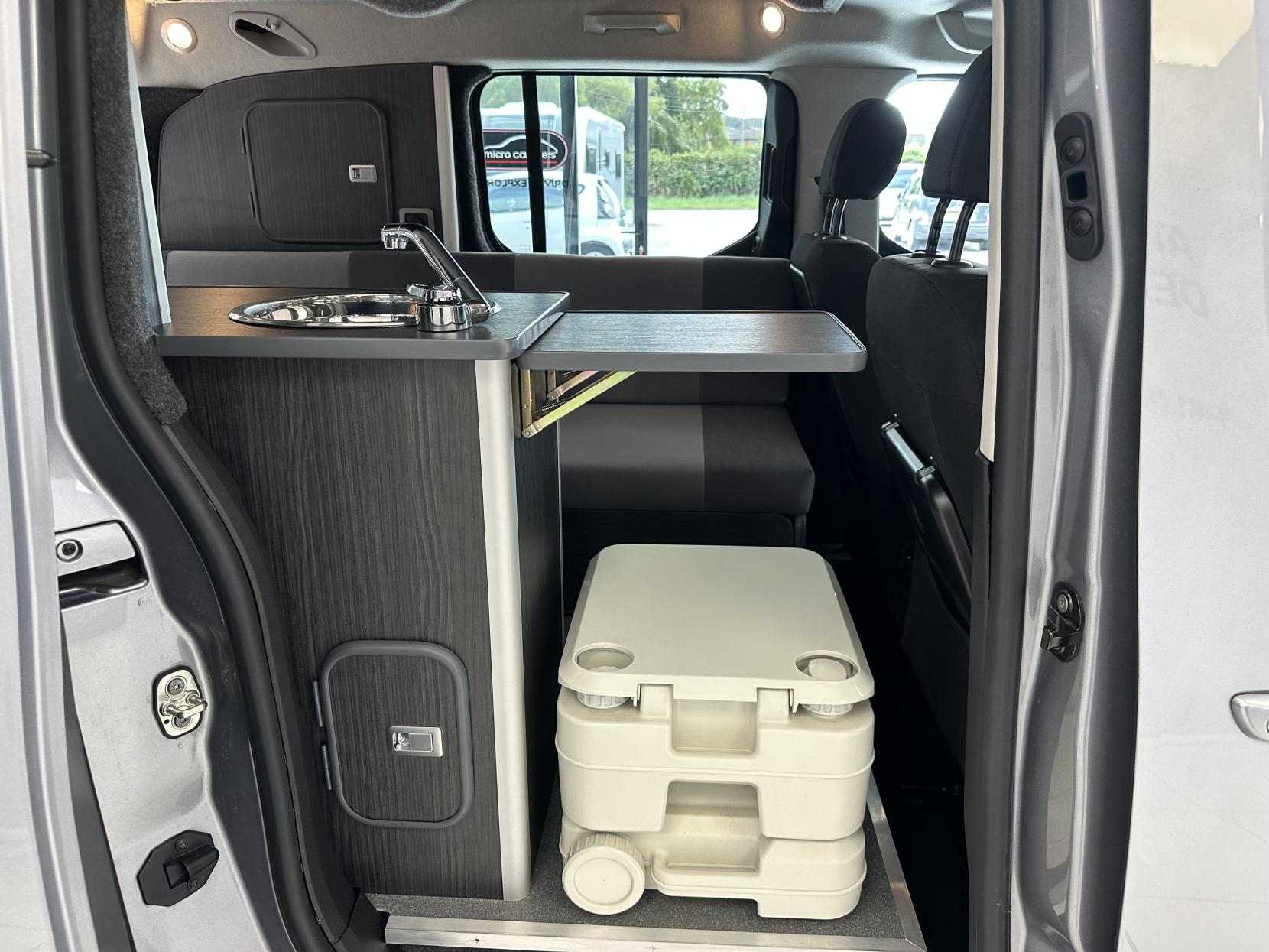 Peugeot Rifter MICRO CAMPER, JUST 3,683 MILES! POP TOP, SIDE BED! *STUNNING NEW COLOUR INTERIOR*