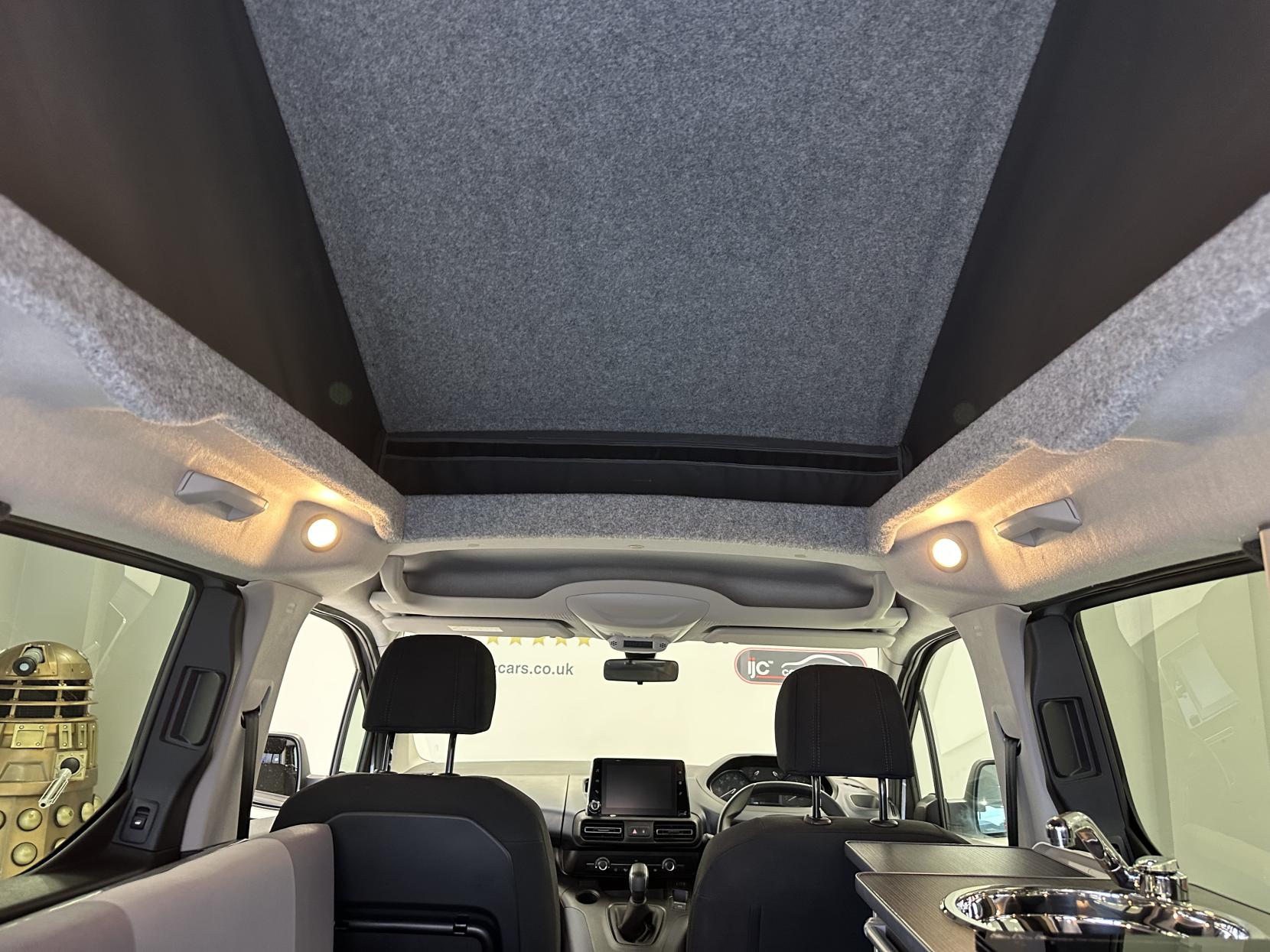 Peugeot Rifter MICRO CAMPER, JUST 3,683 MILES! POP TOP, SIDE BED! *STUNNING NEW COLOUR INTERIOR*