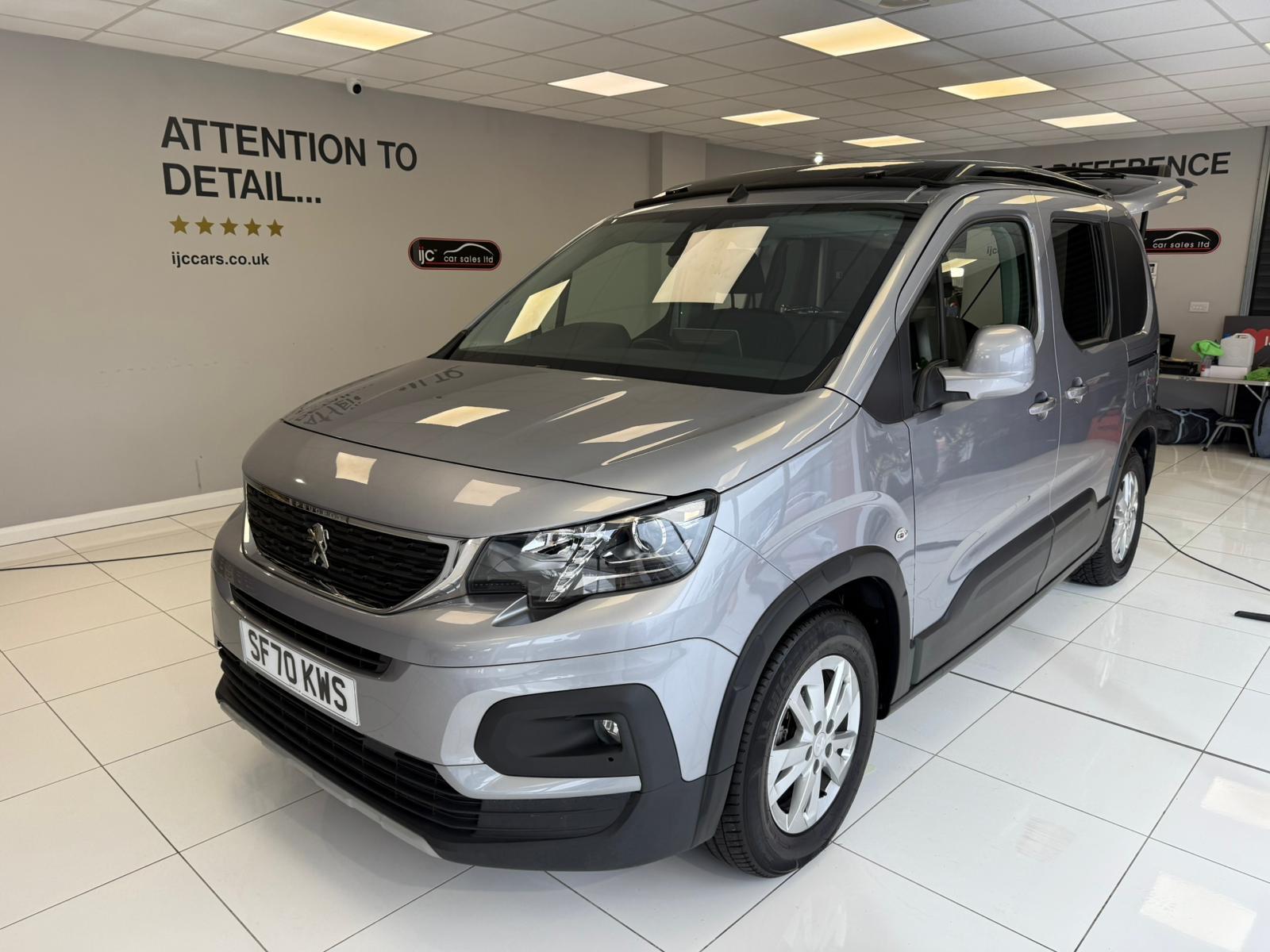 Peugeot Rifter MICRO CAMPER, JUST 3,683 MILES! POP TOP, SIDE BED! *STUNNING NEW COLOUR INTERIOR*