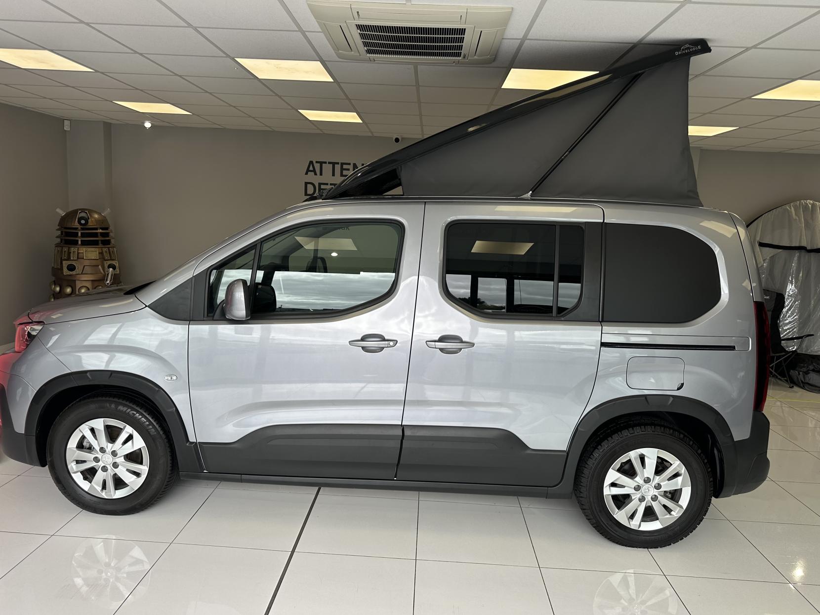 Peugeot Rifter MICRO CAMPER, JUST 3,683 MILES! POP TOP, SIDE BED! *STUNNING NEW COLOUR INTERIOR*