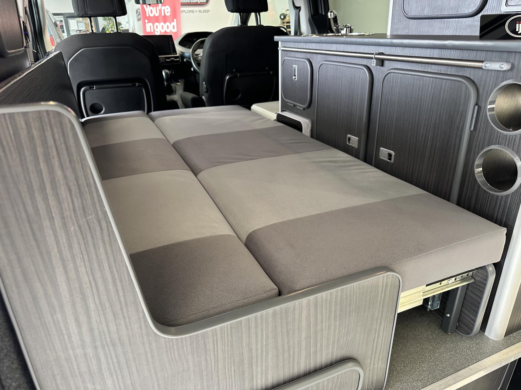 Peugeot Rifter MICRO CAMPER, JUST 3,683 MILES! POP TOP, SIDE BED! *STUNNING NEW COLOUR INTERIOR*
