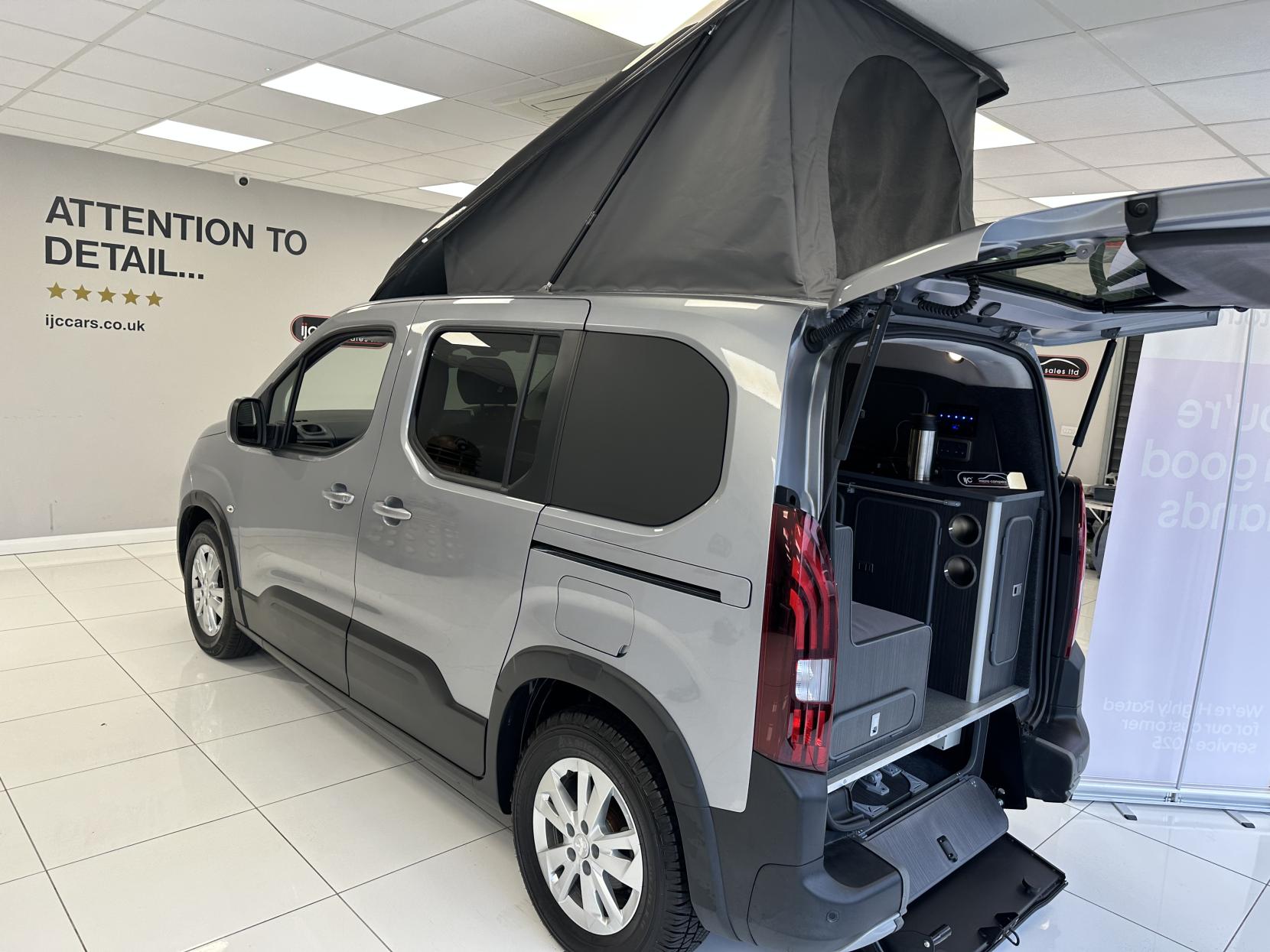 Peugeot Rifter MICRO CAMPER, JUST 3,683 MILES! POP TOP, SIDE BED! *STUNNING NEW COLOUR INTERIOR*