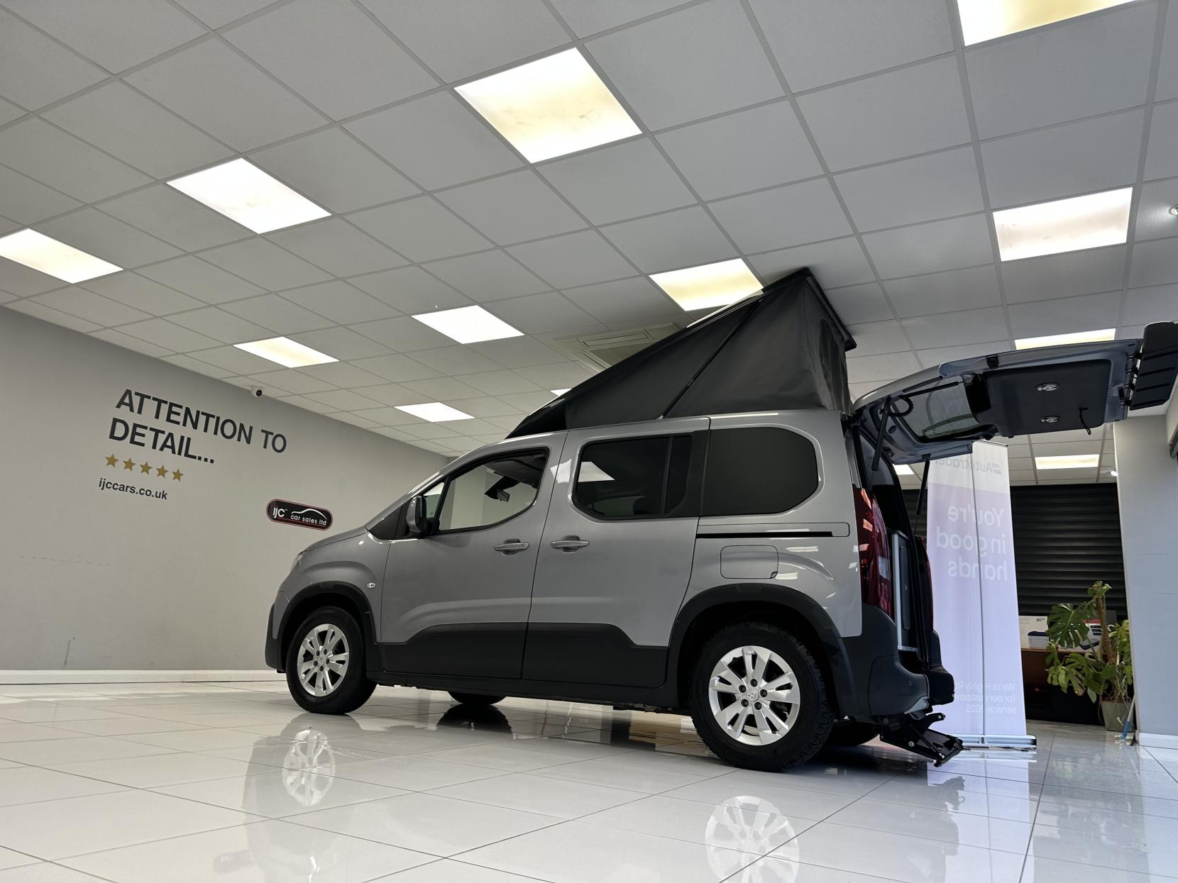Peugeot Rifter MICRO CAMPER, JUST 3,683 MILES! POP TOP, SIDE BED! *STUNNING NEW COLOUR INTERIOR*