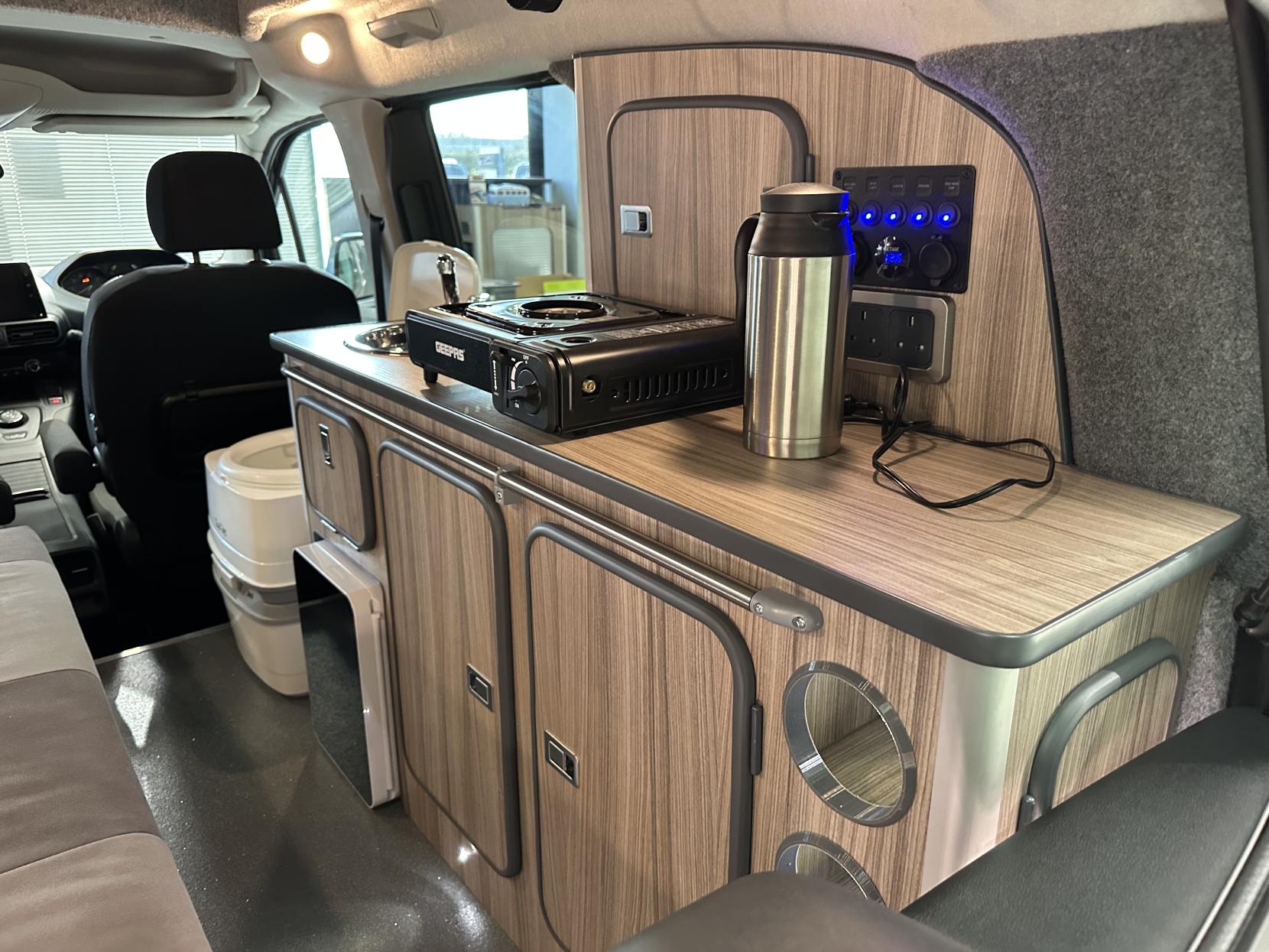 Peugeot Rifter AUTOMATIC MICRO CAMPER! BRAND NEW CONVERSION!! 1.5 BlueHDi Allure Premium Standard MPV 5dr Diesel EAT Euro 6 (s/s) (130 ps)