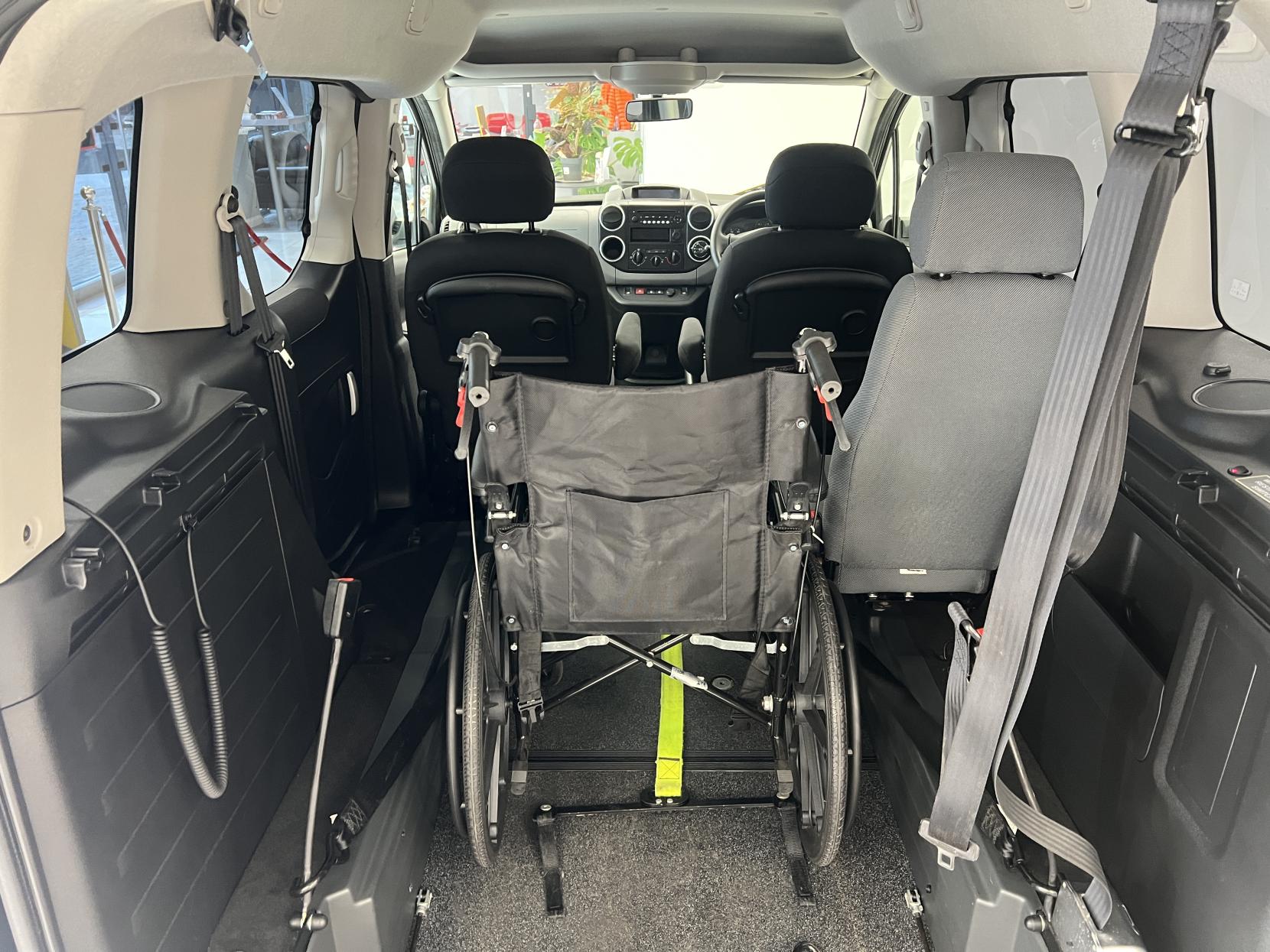 Peugeot Partner Tepee * NOW JUST £12,495* * 2016 Wheelchair Adapted Vehicle with just 8,187 miles - 3 seats carries 4 in total including wheelchair user * 1.6 BlueHDi Active MPV 5dr Diesel ETG Euro 6 (s/s) (100 ps)