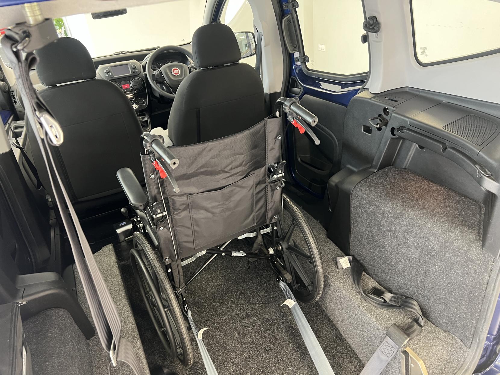 Fiat Qubo *NEW PRICE! Save £2,500!! * - 2 Seater carries 3 in total including wheelchair user - Small Wheelchair Adapted Vehicle - 1.4 Lounge MPV 5dr Petrol Euro 6 (77 ps).