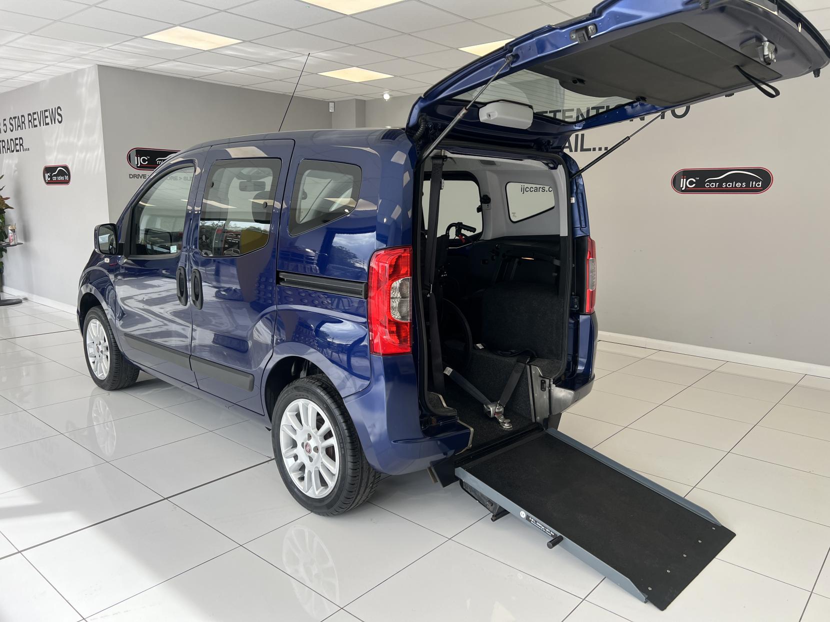 Fiat Qubo *NEW PRICE! Save £2,500!! * - 2 Seater carries 3 in total including wheelchair user - Small Wheelchair Adapted Vehicle - 1.4 Lounge MPV 5dr Petrol Euro 6 (77 ps).