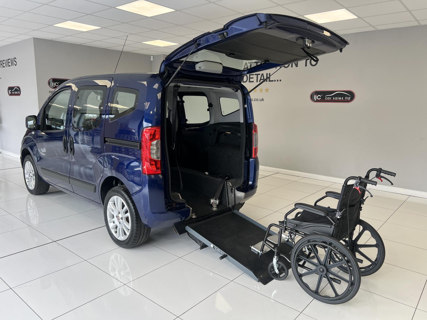 Fiat Qubo *NEW PRICE! Save £2,500!! * - 2 Seater carries 3 in total including wheelchair user - Small Wheelchair Adapted Vehicle - 1.4 Lounge MPV 5dr Petrol Euro 6 (77 ps).