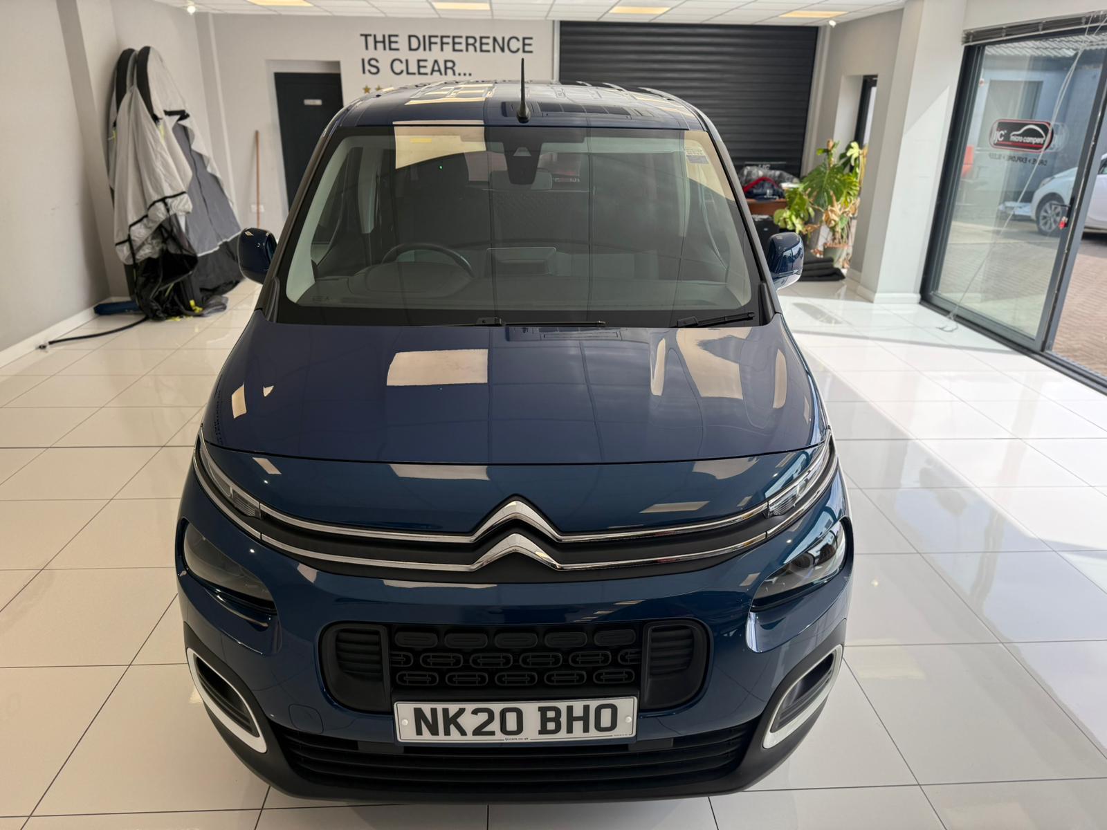 Citroen Berlingo WHEELCHAIR ADAPTED MPV, JUST 12,562 MILES! WITH A WINCH, NEWER SHAPE, SAT NAV!,1.5 BlueHDi Feel M MPV 5dr Diesel Manual Euro 6 (s/s) (100 ps)