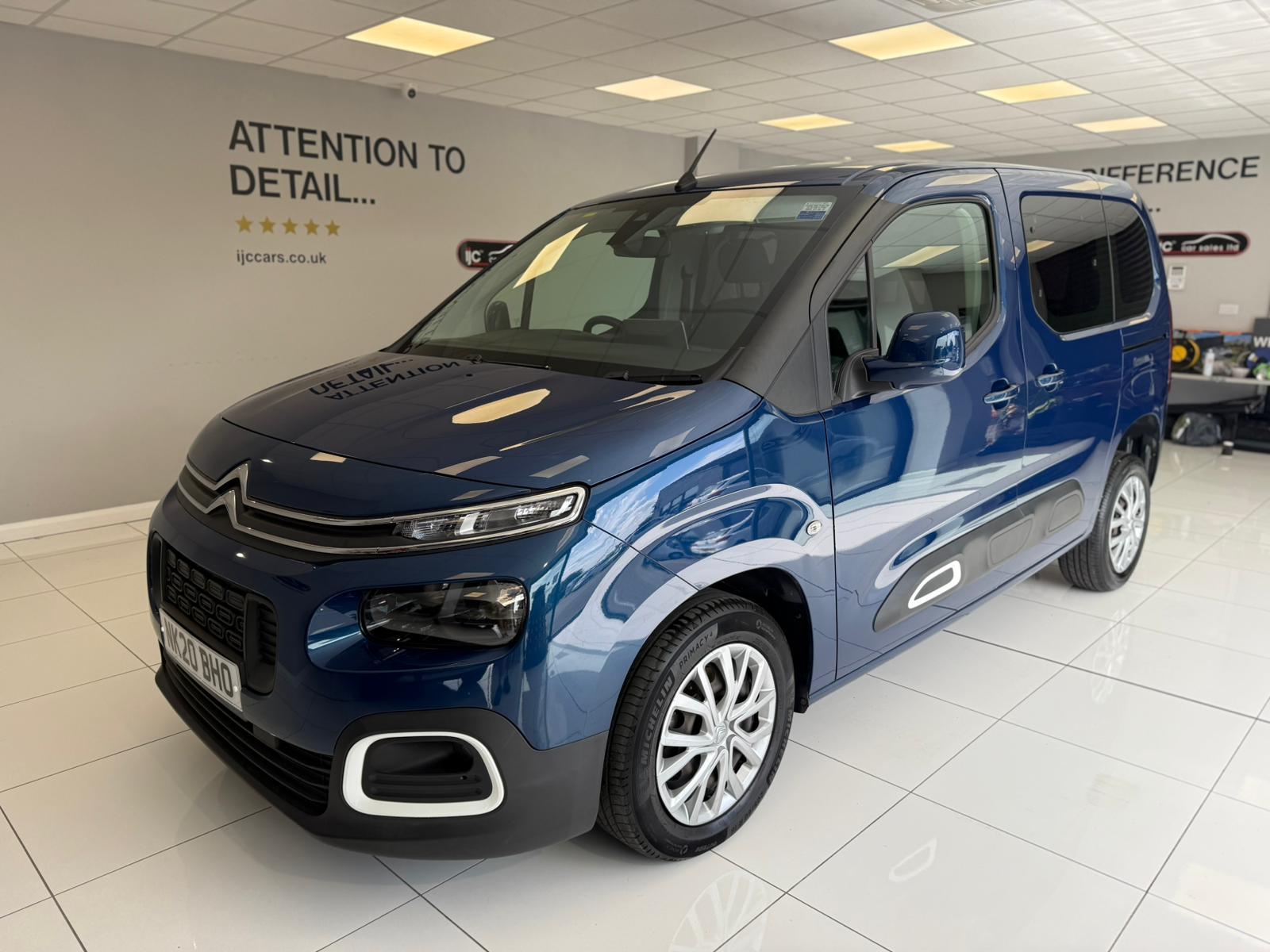 Citroen Berlingo WHEELCHAIR ADAPTED MPV, JUST 12,562 MILES! WITH A WINCH, NEWER SHAPE, SAT NAV!,1.5 BlueHDi Feel M MPV 5dr Diesel Manual Euro 6 (s/s) (100 ps)