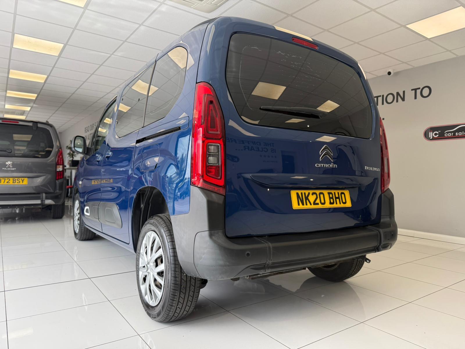 Citroen Berlingo WHEELCHAIR ADAPTED MPV, JUST 12,562 MILES! WITH A WINCH, NEWER SHAPE, SAT NAV!,1.5 BlueHDi Feel M MPV 5dr Diesel Manual Euro 6 (s/s) (100 ps)