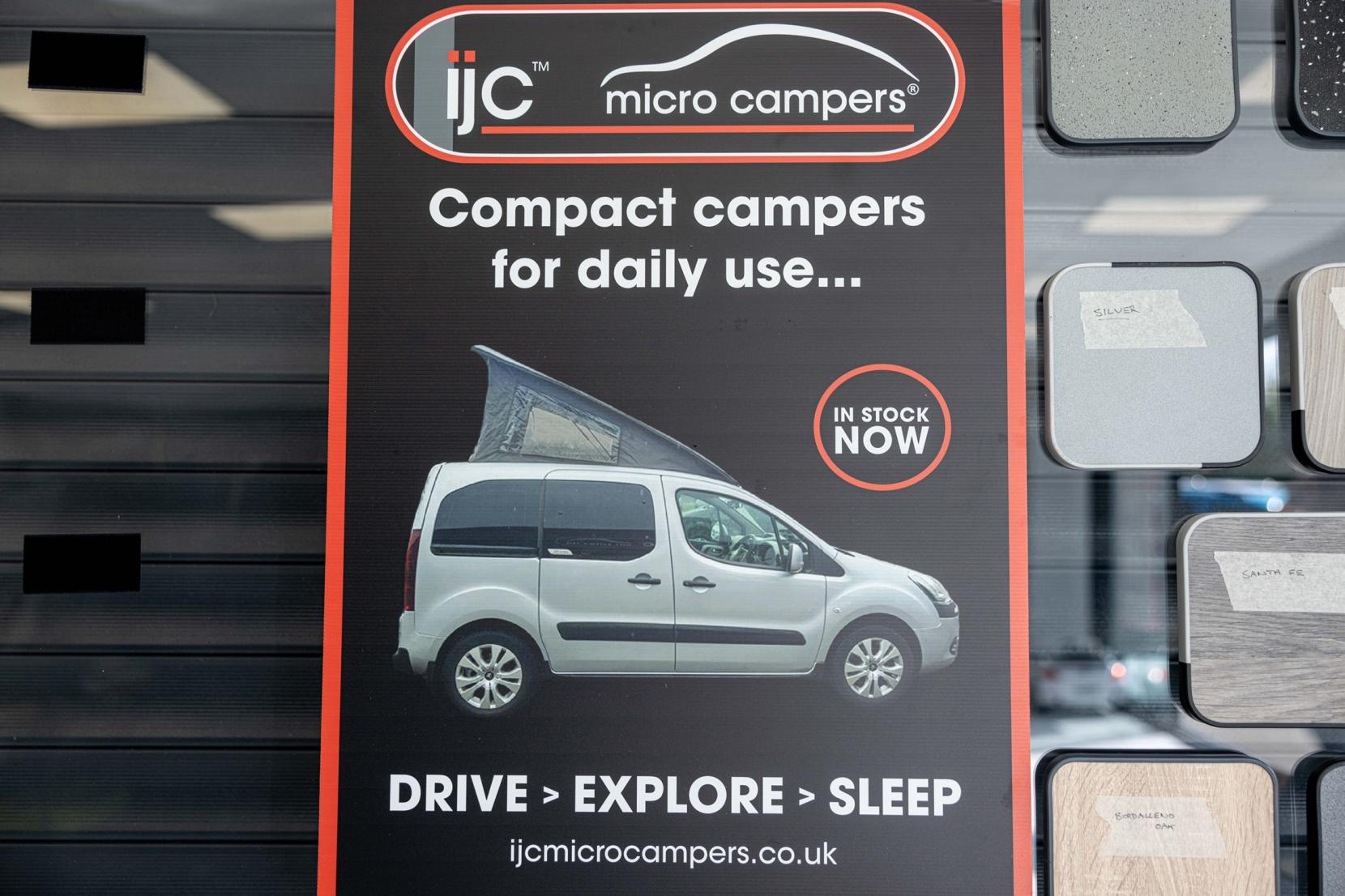 Peugeot Partner Tepee MICRO CAMPER *AWAITING CONVERSION! 1.6 BlueHDi Allure MPV 5dr Diesel Manual Euro 6 ULEZ compliant