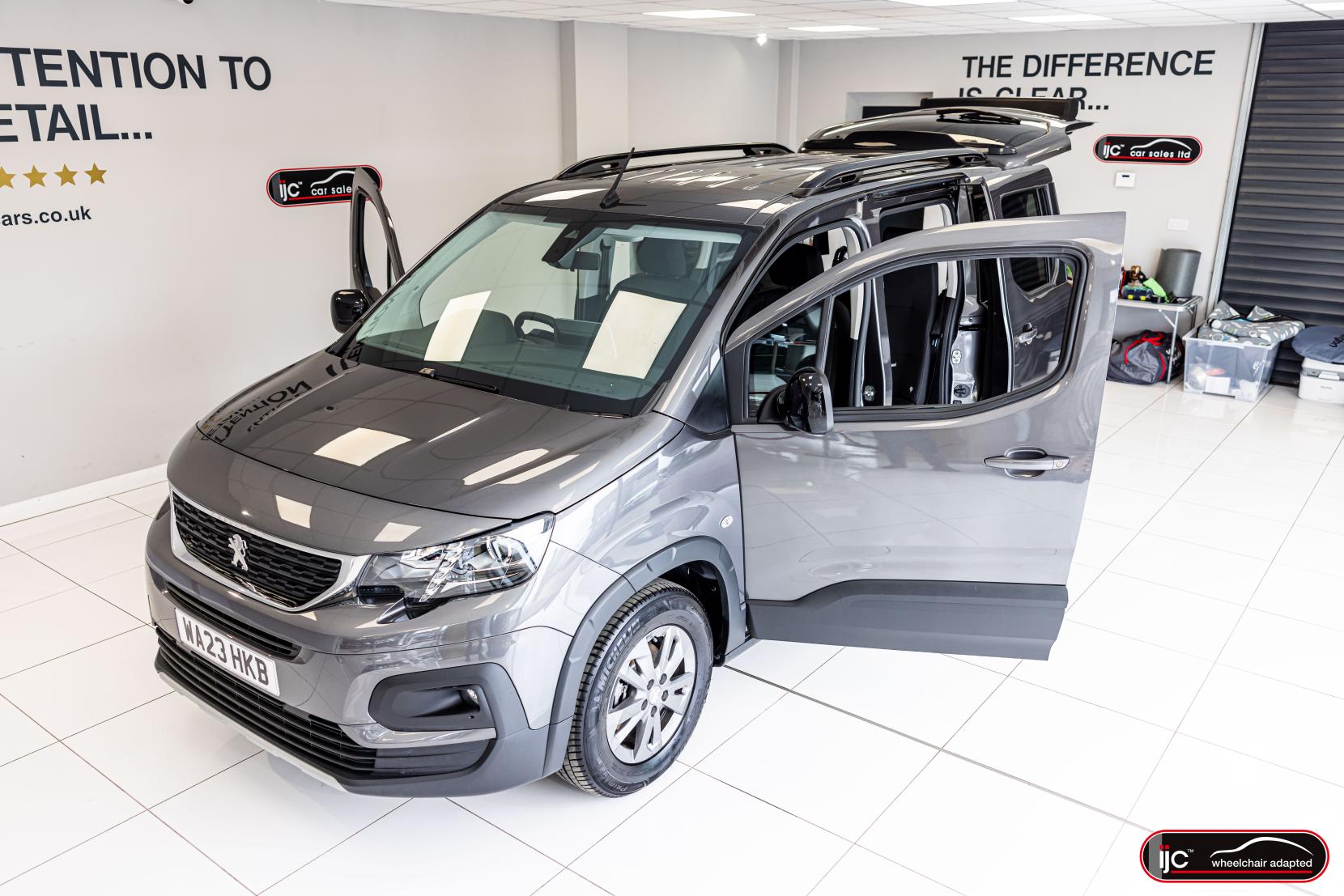 Peugeot Rifter * NEW PRICE! Save £2,000!! * - 2023 1.5 Diesel Manual Peugeot Rifter WAV 3 seats carries 4 including wheelchair user.