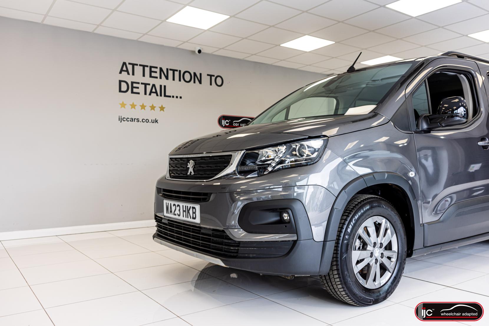 Peugeot Rifter * NEW PRICE! Save £2,000!! * - 2023 1.5 Diesel Manual Peugeot Rifter WAV 3 seats carries 4 including wheelchair user.