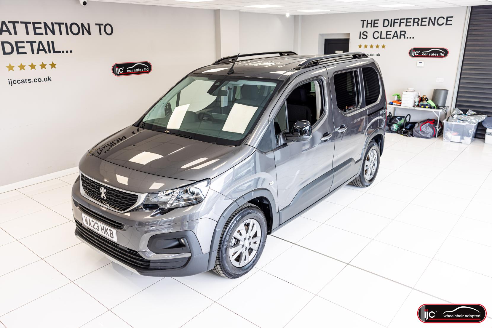 Peugeot Rifter * NEW PRICE! Save £2,000!! * - 2023 1.5 Diesel Manual Peugeot Rifter WAV 3 seats carries 4 including wheelchair user.