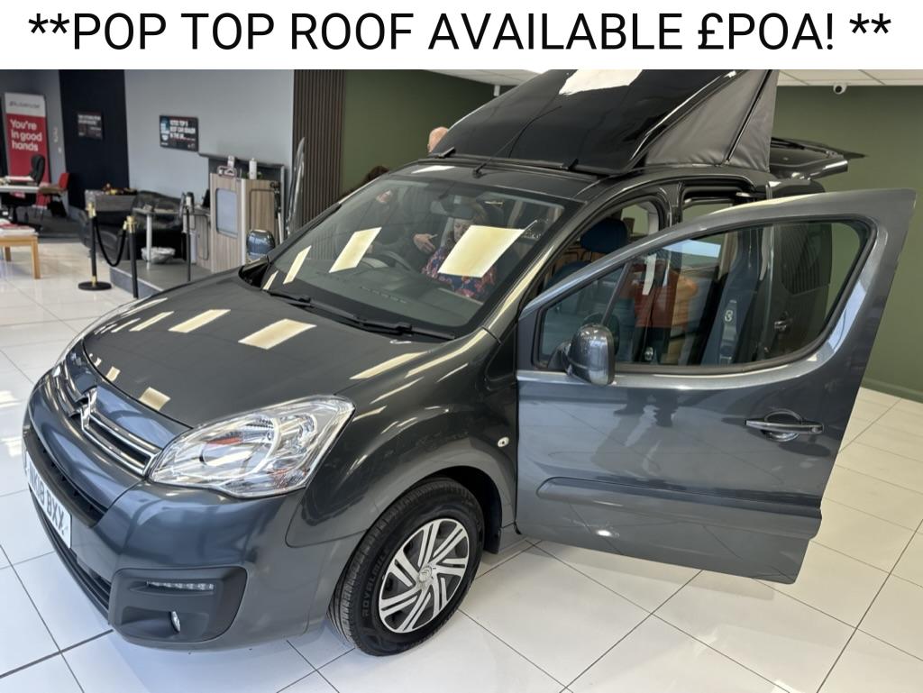 Citroen Berlingo **NEW ARRIVAL!** AUTOMATIC / TOP SPEC / SIDE BED SEATING / JUST 25,959 MILES