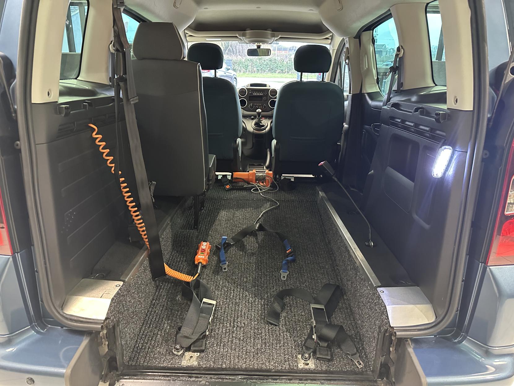 Citroen Berlingo Wheelchair adapted with a lower floor and ramp, 1.6 BlueHDi Feel Multispace MPV 5dr Diesel Manual Euro 6 (100 ps)