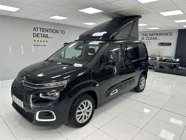 Citroen Berlingo **FREE POP TOP ROOF  NOW FITTED!** 2022 CITROEN BERLINGO WITH JUST 1,325 MILES!! BRAND NEW UNUSED MICRO CAMPER CONVERSION R&R BED LAYOUT!!!- with just 1,325 MILES! 1.5 BlueHDi Feel M MPV 5dr Diesel Manual Euro 6 (s/s) (100 ps)