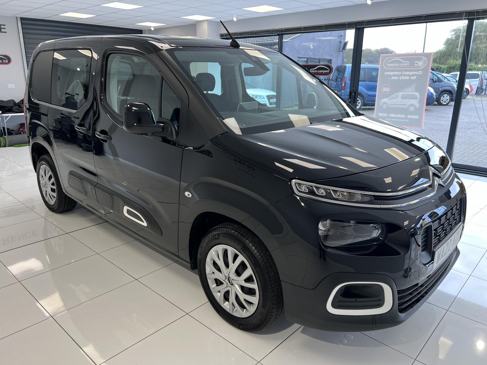 Citroen Berlingo **FREE POP TOP ROOF OR A £3,000 DISCOUNT IF NOT REQUIRED!** 2022 CITROEN BERLINGO WITH JUST 1,325 MILES!! BRAND NEW UNUSED MICRO CAMPER CONVERSION R&R BED LAYOUT!!!- with just 1,325 MILES! 1.5 BlueHDi Feel M MPV 5dr Diesel Manual Euro 6 (s/s) (100 ps)