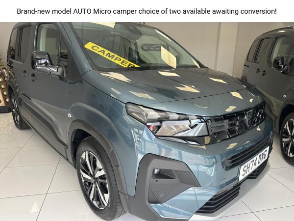 Peugeot Rifter GT "ULTIMATE" AUTOMATIC MICRO CAMPER CHOICE OF BED/SEATING OPTIONS!