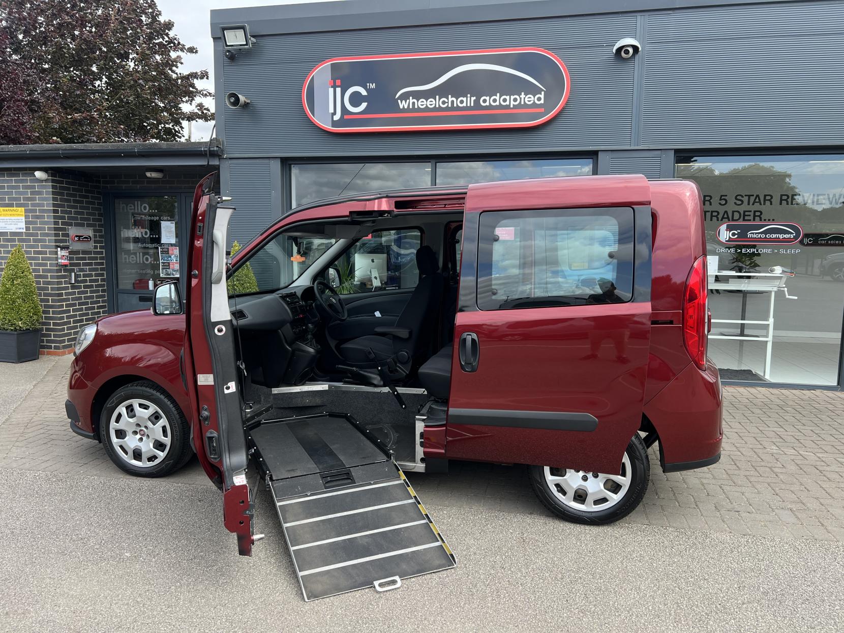 Fiat Doblo * NEW PRICE! Save £5,000!! * - Passenger Upfront Wheelchair Adapted Vehicle - 1.6 MultiJet Easy MPV 5dr Diesel Manual Euro 6 (95 ps)