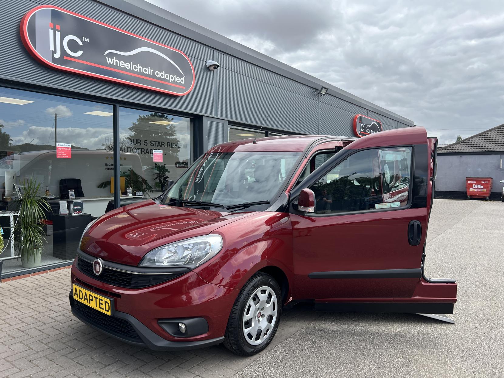 Fiat Doblo * NEW PRICE! Save £5,000!! * - Passenger Upfront Wheelchair Adapted Vehicle - 1.6 MultiJet Easy MPV 5dr Diesel Manual Euro 6 (95 ps)