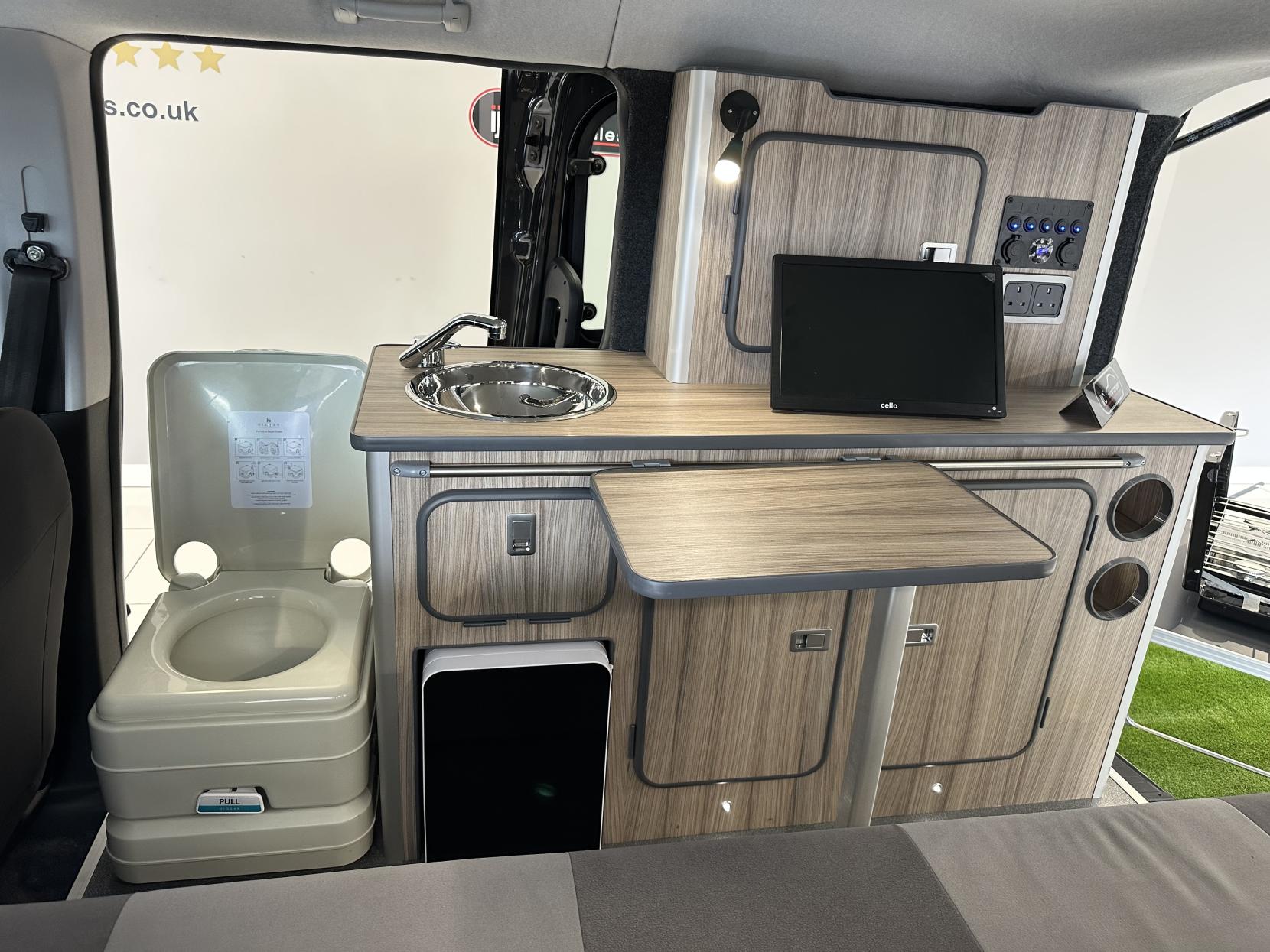 Peugeot Partner Tepee RARE AUTOMATIC MICRO CAMPER, POP TOP ROOF/SWIVEL SEAT, 13,720 MILES!