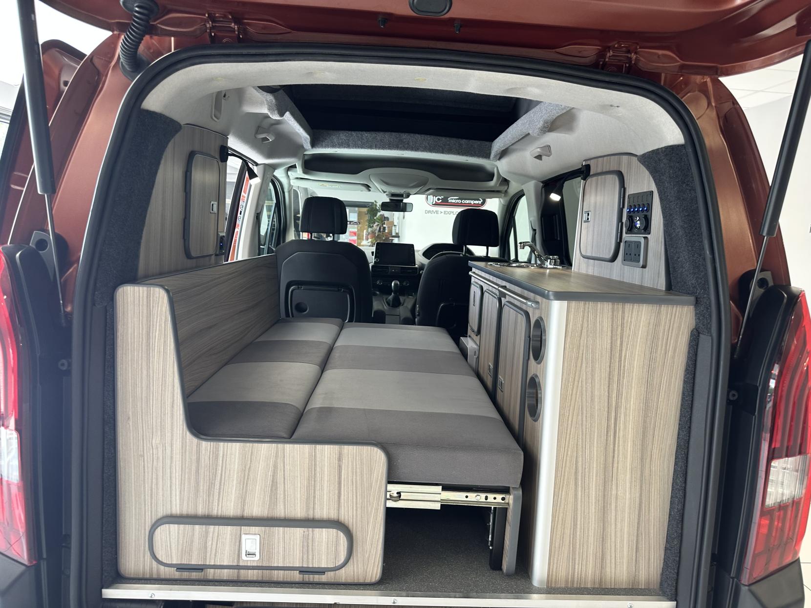 Peugeot Partner Tepee RARE AUTOMATIC MICRO CAMPER, POP TOP ROOF/SWIVEL SEAT, 13,720 MILES!