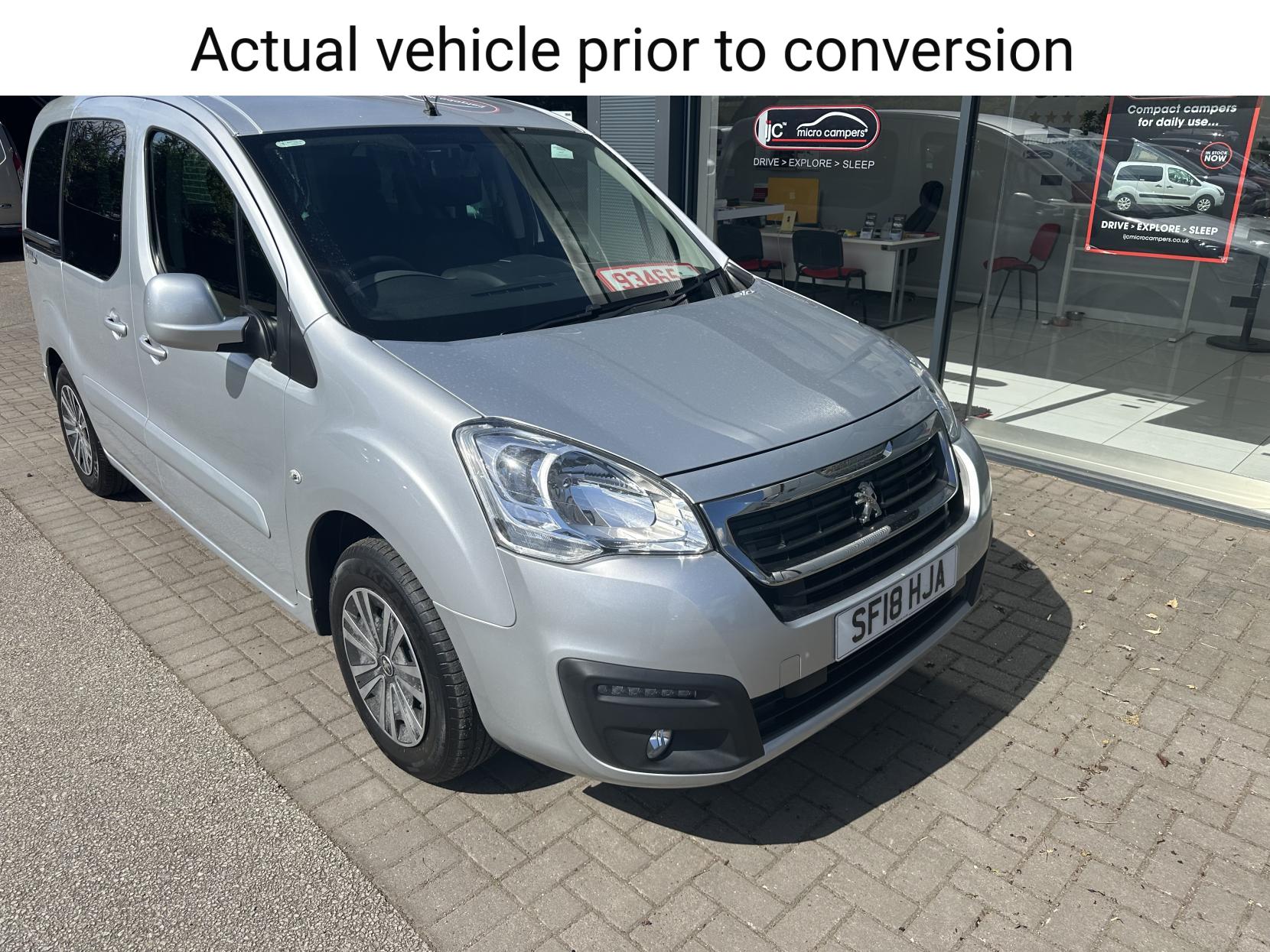 Peugeot Partner Tepee RARE AUTOMATIC MICRO CAMPER, POP TOP ROOF/SWIVEL SEAT, 13,720 MILES!