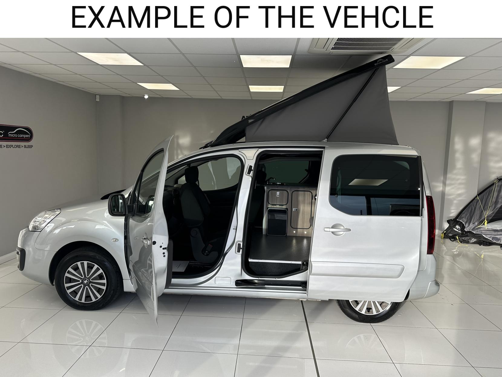 Peugeot Partner Tepee RARE AUTOMATIC MICRO CAMPER, POP TOP ROOF/SWIVEL SEAT, 13,720 MILES!