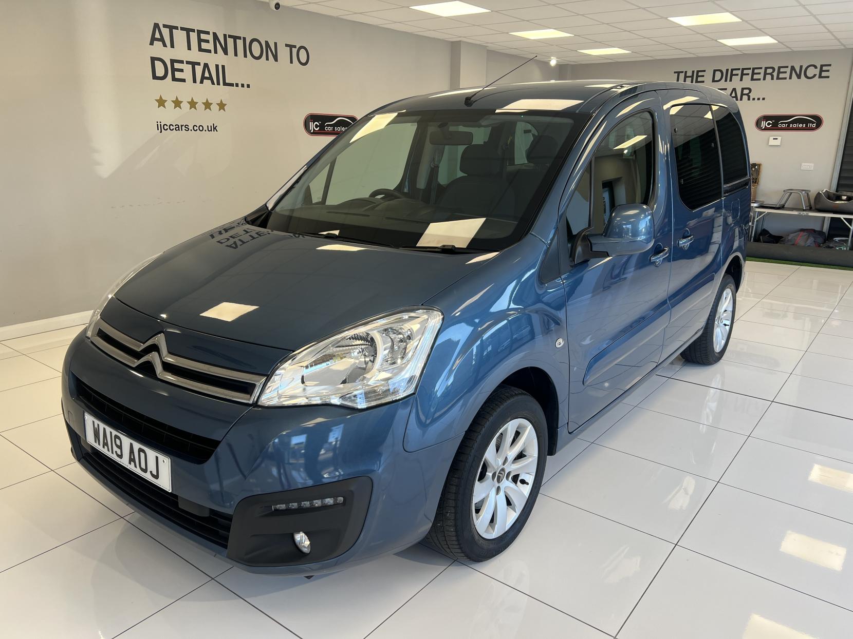 Citroen Berlingo 2019 Wheelchair Adapted Vehicle with Winch 3 seats carries 4 in total - 1.6 BlueHDi Feel Multispace MPV 5dr Diesel Manual Euro 6 (100 ps)