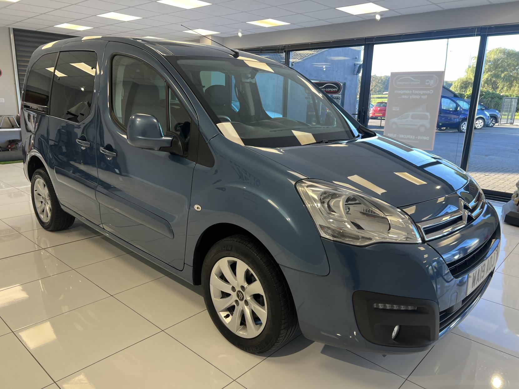 Citroen Berlingo 2019 Wheelchair Adapted Vehicle with Winch 3 seats carries 4 in total - 1.6 BlueHDi Feel Multispace MPV 5dr Diesel Manual Euro 6 (100 ps)