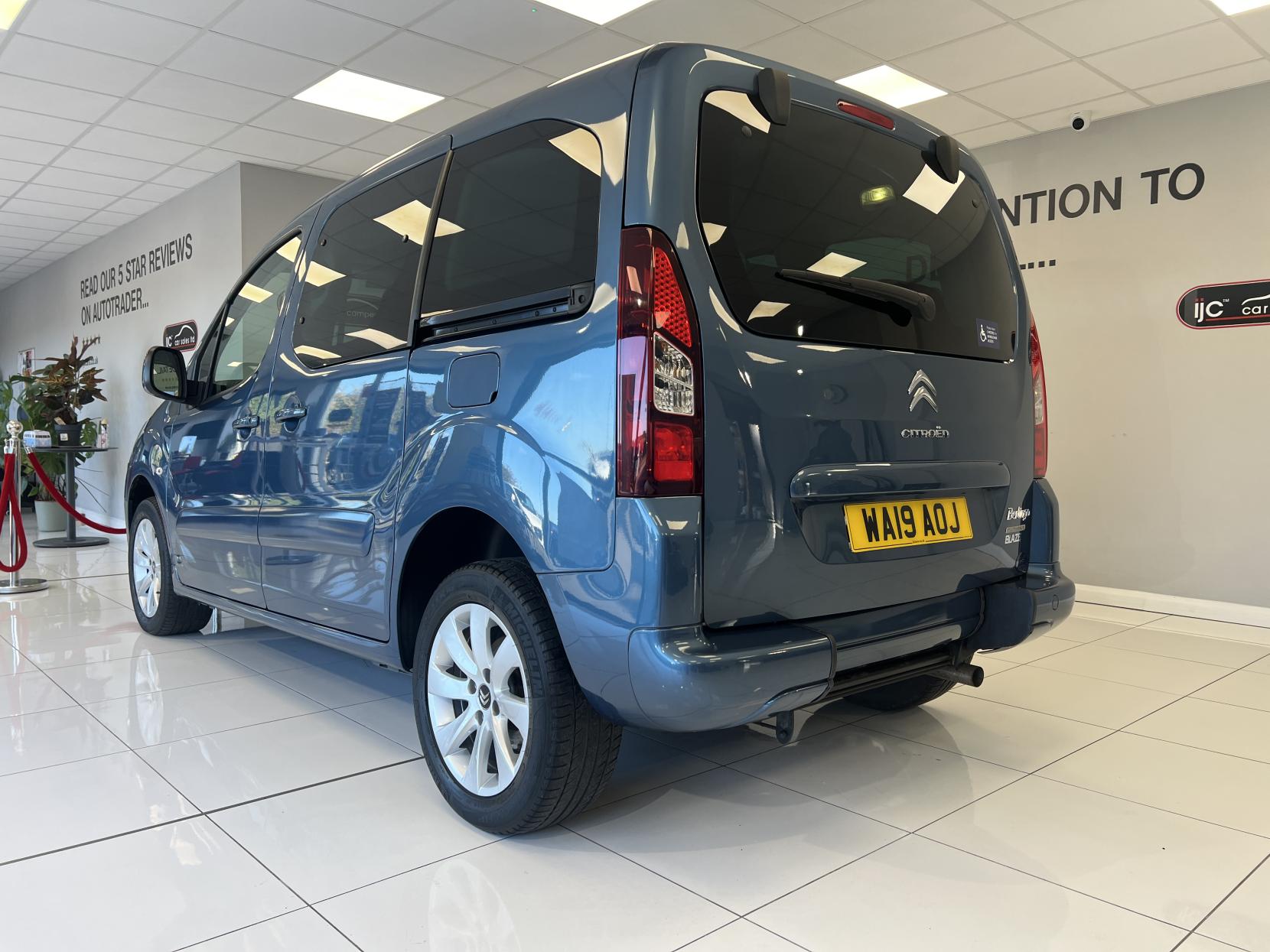 Citroen Berlingo 2019 Wheelchair Adapted Vehicle with Winch 3 seats carries 4 in total - 1.6 BlueHDi Feel Multispace MPV 5dr Diesel Manual Euro 6 (100 ps)