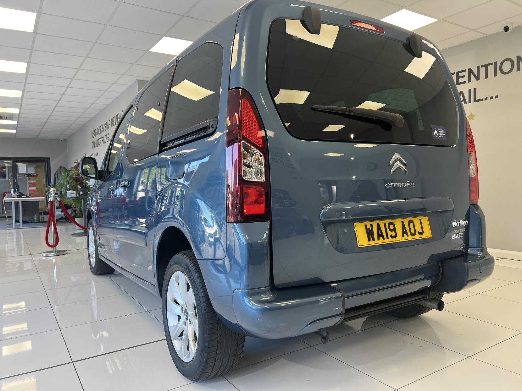 Citroen Berlingo 2019 Wheelchair Adapted Vehicle with Winch 3 seats carries 4 in total - 1.6 BlueHDi Feel Multispace MPV 5dr Diesel Manual Euro 6 (100 ps)