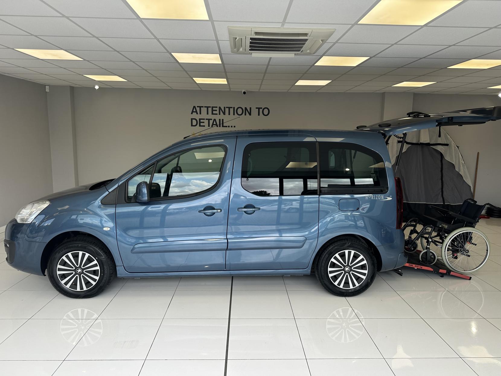 Peugeot Partner Tepee AUTOMATIC WAV, JUST 3,635 MILES!1.6 BlueHDi Allure MPV 5dr Diesel ETG Euro 6