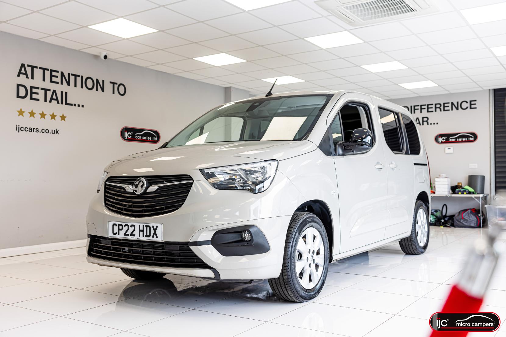 Vauxhall Combo Life * NOW SOLD OTHER OPTIONS ARE AVAILABLE! * An Incredible 22 Plate Micro Camper With Side Bed Layout and With  Just 1,699 MILES!  - 1.5 Turbo D SE MPV 5dr Diesel Manual 6Spd Euro 6