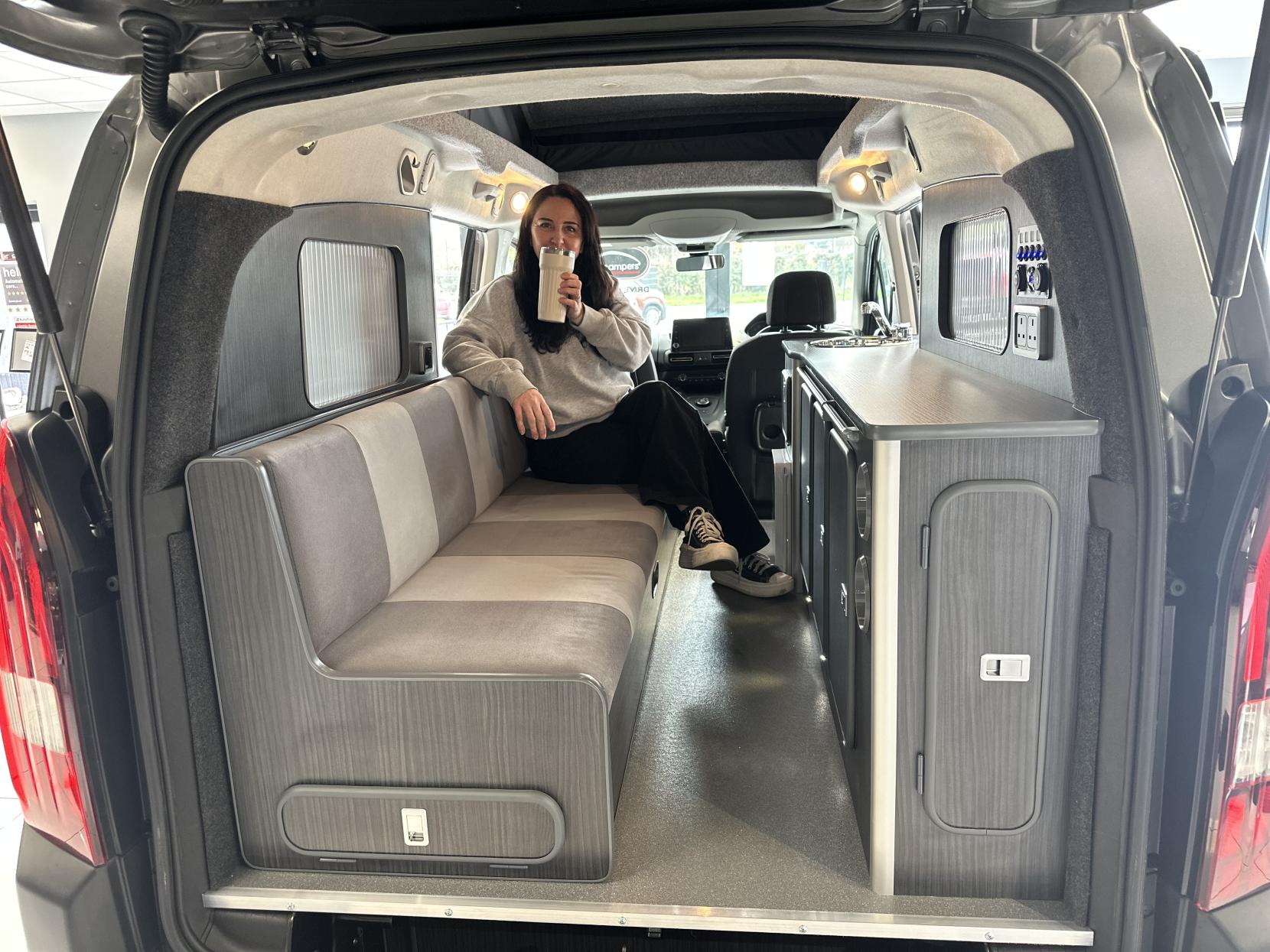 Peugeot Rifter **RARE XL SIZE AUTOMATIC MICRO CAMPER!! **1.5 BlueHDi Allure Long MPV 5dr Diesel EAT Euro 6  (130 ps)