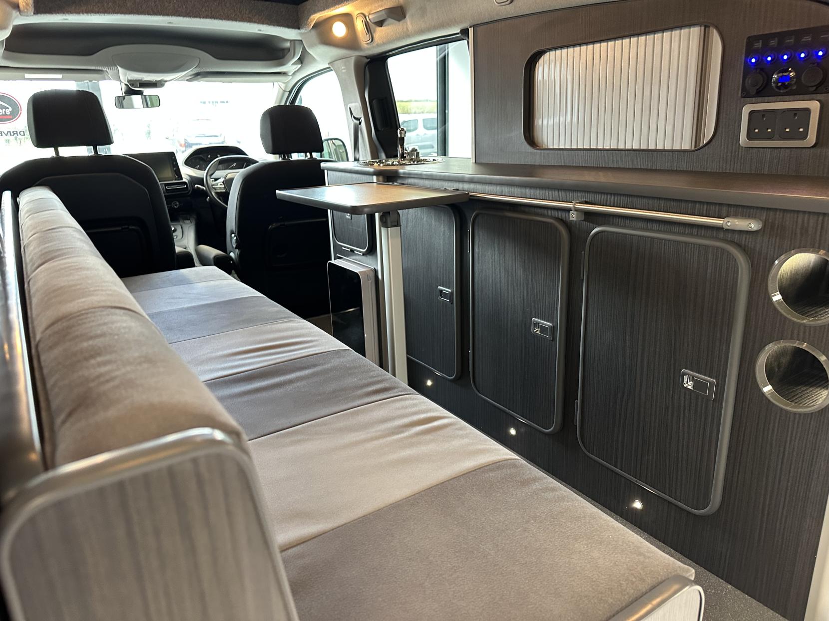 Peugeot Rifter **RARE XL SIZE AUTOMATIC MICRO CAMPER!! **1.5 BlueHDi Allure Long MPV 5dr Diesel EAT Euro 6  (130 ps)