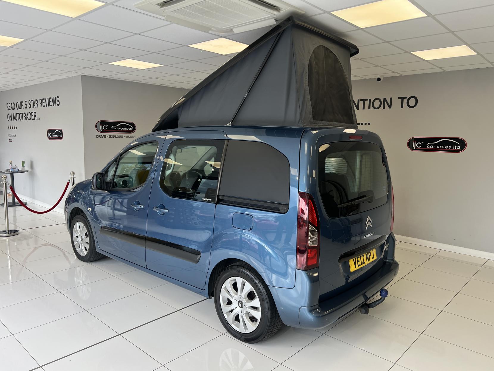 Citroen Berlingo *SAVE £5,000* - Micro Camper with Pop Top Roof & Swivel Seat - 1.6 HDi Plus Multispace MPV 5dr Diesel Manual Euro 5 (90 ps)