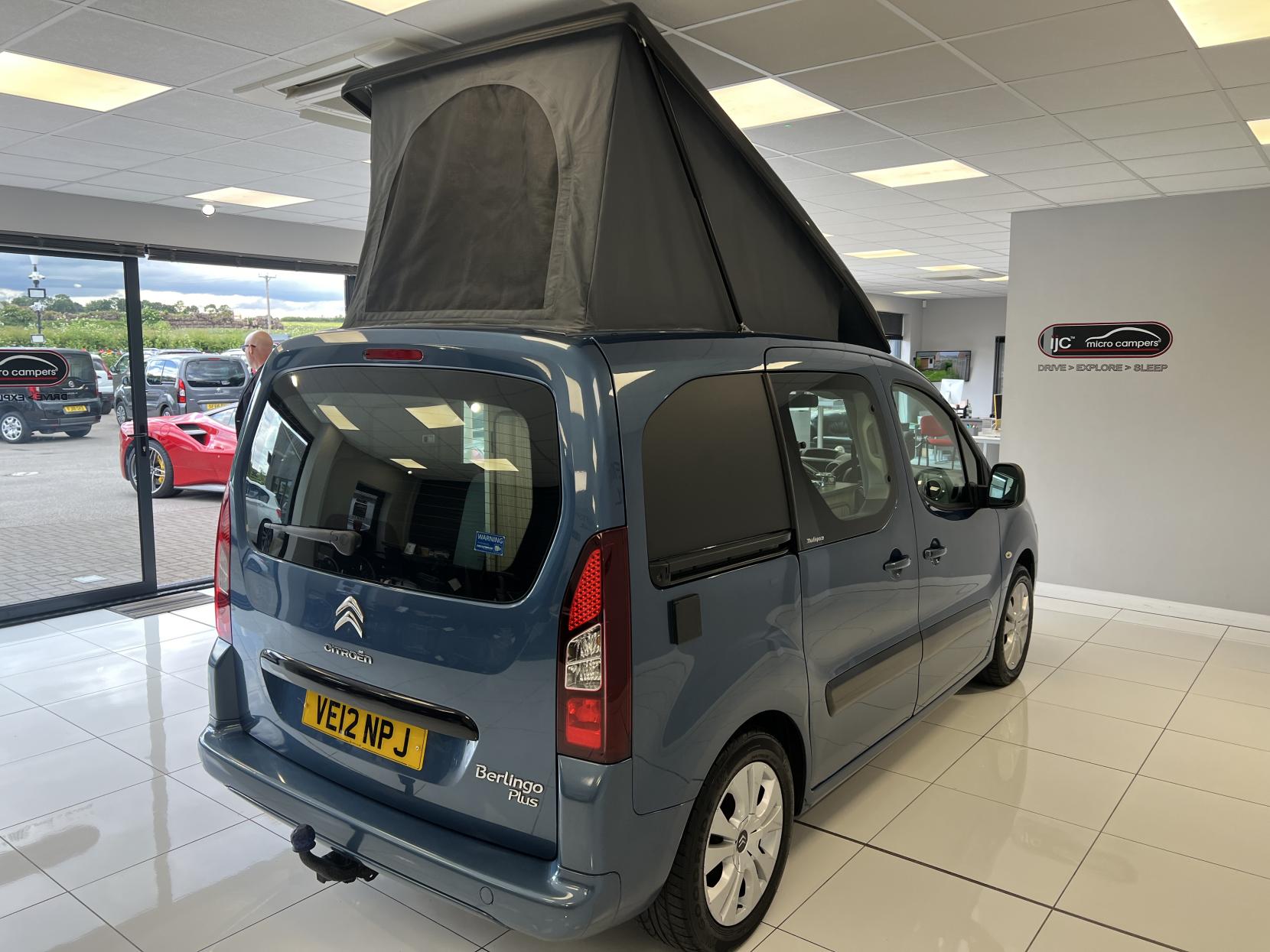 Citroen Berlingo *SAVE £5,000* - Micro Camper with Pop Top Roof & Swivel Seat - 1.6 HDi Plus Multispace MPV 5dr Diesel Manual Euro 5 (90 ps)