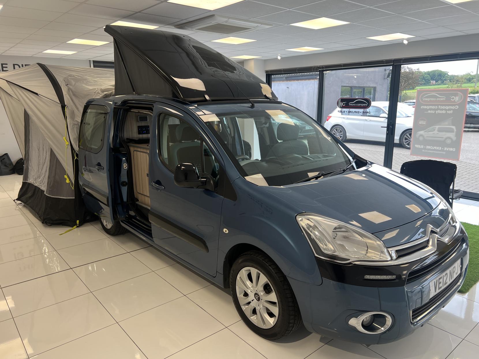 Citroen Berlingo *SAVE £5,000* - Micro Camper with Pop Top Roof & Swivel Seat - 1.6 HDi Plus Multispace MPV 5dr Diesel Manual Euro 5 (90 ps)