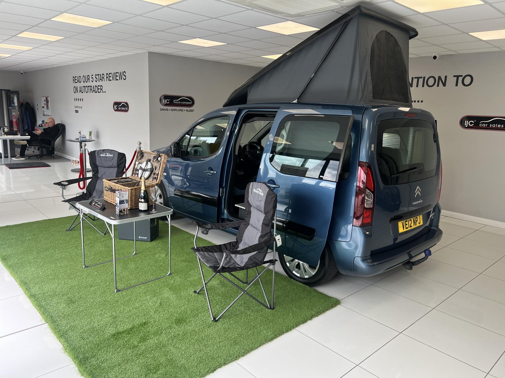 Citroen Berlingo *SAVE £5,000* - Micro Camper with Pop Top Roof & Swivel Seat - 1.6 HDi Plus Multispace MPV 5dr Diesel Manual Euro 5 (90 ps)