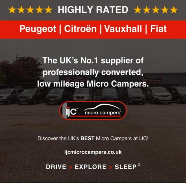 Vauxhall Combo Life FREE POP TOP ROOF WORTH OVER £3,500!  RARE AUTOMATIC MICRO CAMPER!