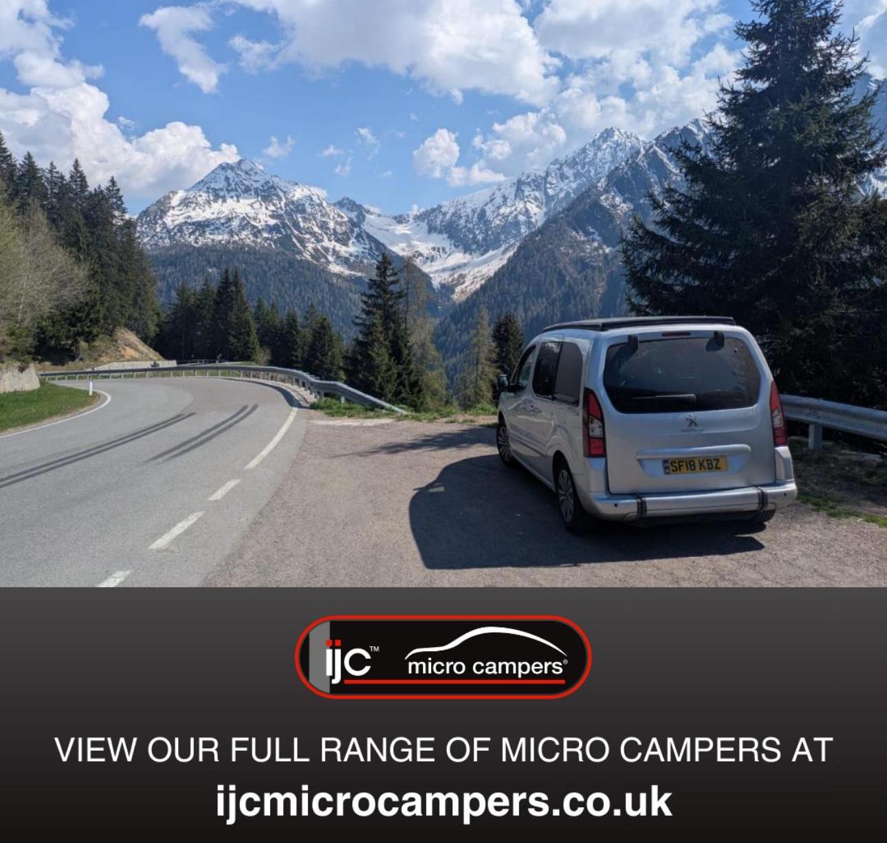 Peugeot Partner Tepee 1.6 MICRO CAMPER MICRO CAMPER / BED OPTIONS AVAILABLE