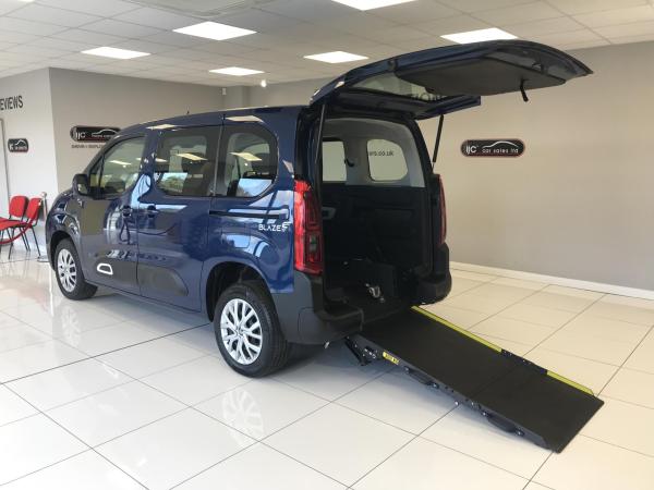 Citroen Berlingo *NEW PRICE! Save £5,000!! * - 2021 Automatic Petrol Wheelchair Adapted Vehicle 2 Seater Carries 3 - WJ71 XUF